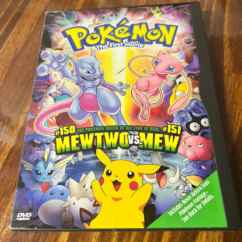 Pokémon Media Lot - The great Race (VHS), Mew 2 vs Mew (DVD), Pokémon All Stars - Picture 5 of 12